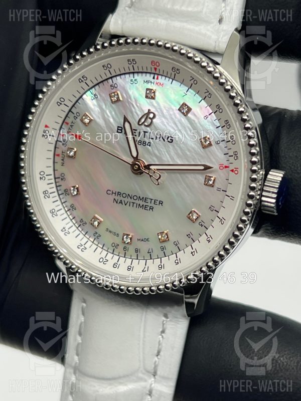 Товар Breitling Navitimer 35mm A17395211A1A1 White Фото 3 - Breitling Navitimer 35mm A17395211A1A1 White