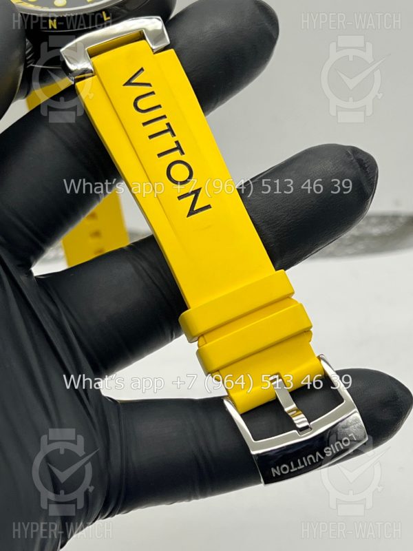 Товар Louis Vuitton Tambour Diver 44mm QA122A Yellow Фото 8 - Louis Vuitton Tambour Diver 44mm QA122A Yellow
