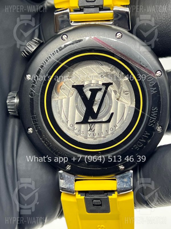 Товар Louis Vuitton Tambour Diver 44mm QA122A Yellow Фото 12 - Louis Vuitton Tambour Diver 44mm QA122A Yellow