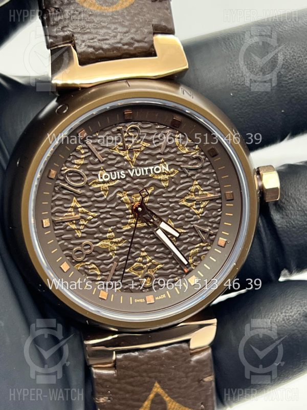 Фото 6 - Louis Vuitton Tambour Monogram 34mm QBB166