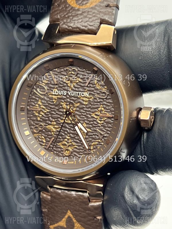 Фото 7 - Louis Vuitton Tambour Monogram 34mm QBB166