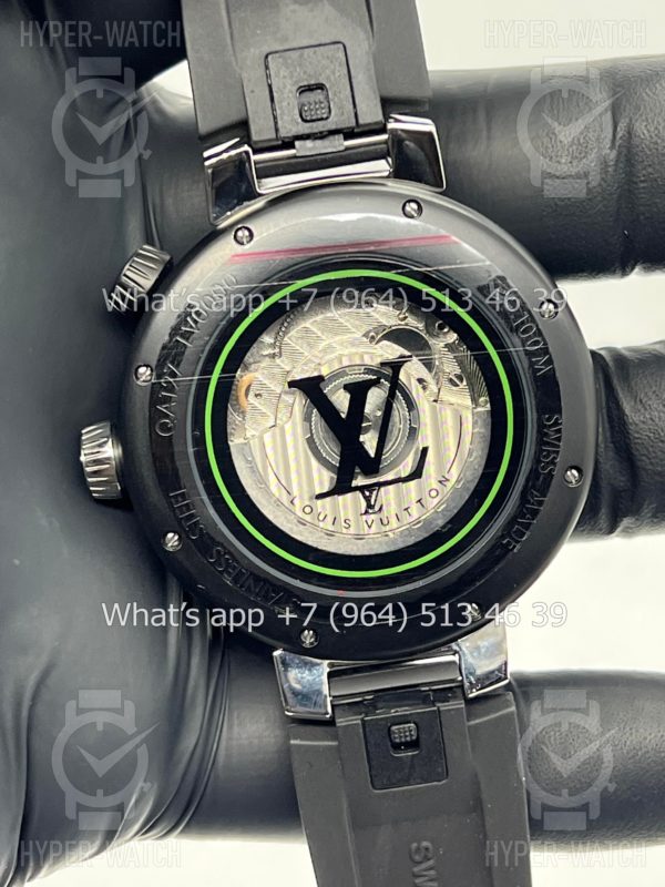 Товар Louis Vuitton Tambour Diver 44mm Green Фото 14 - Louis Vuitton Tambour Diver 44mm Green