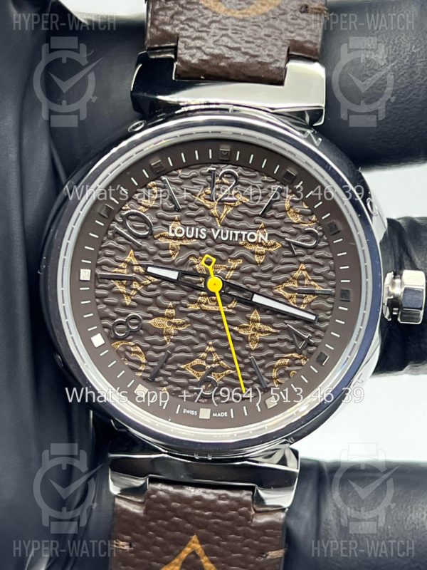 Товар Louis Vuitton Tambour Monogram 34mm QBBB96 Фото 2 - Louis Vuitton Tambour Monogram 34mm QBBB96