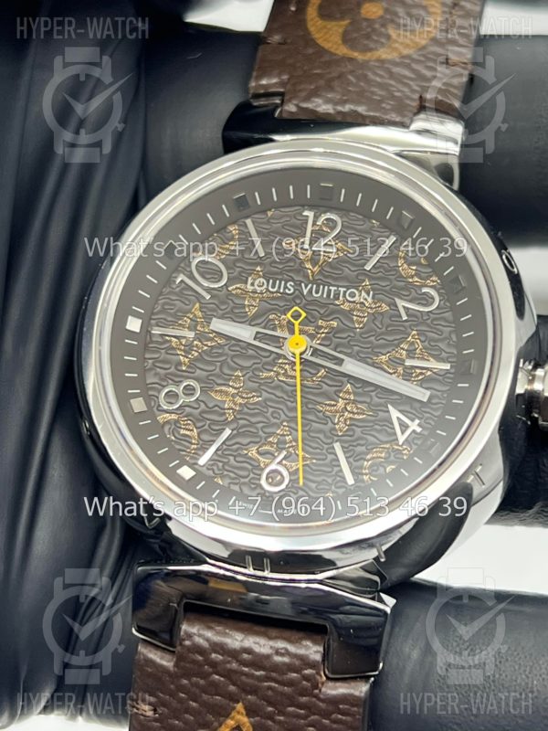 Товар Louis Vuitton Tambour Monogram 34mm QBBB96 Фото 4 - Louis Vuitton Tambour Monogram 34mm QBBB96
