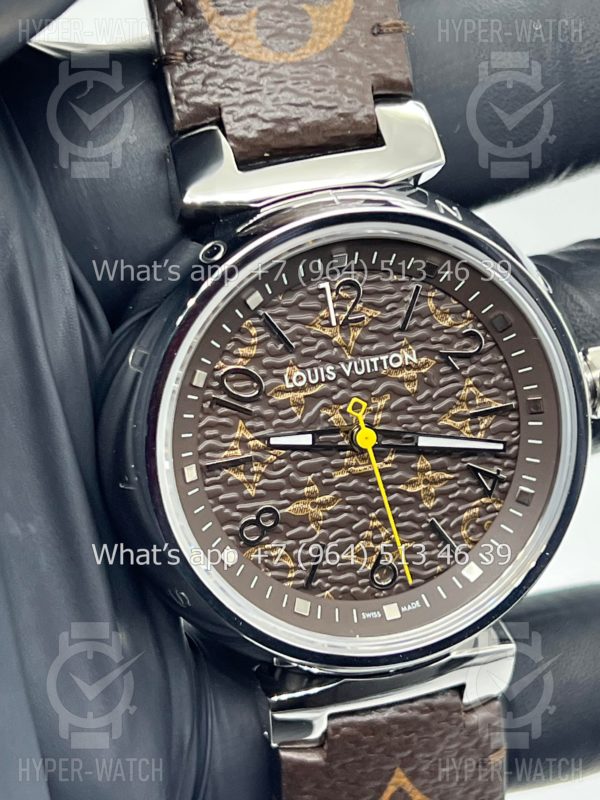 Товар Louis Vuitton Tambour Monogram 34mm QBBB96 Фото 5 - Louis Vuitton Tambour Monogram 34mm QBBB96