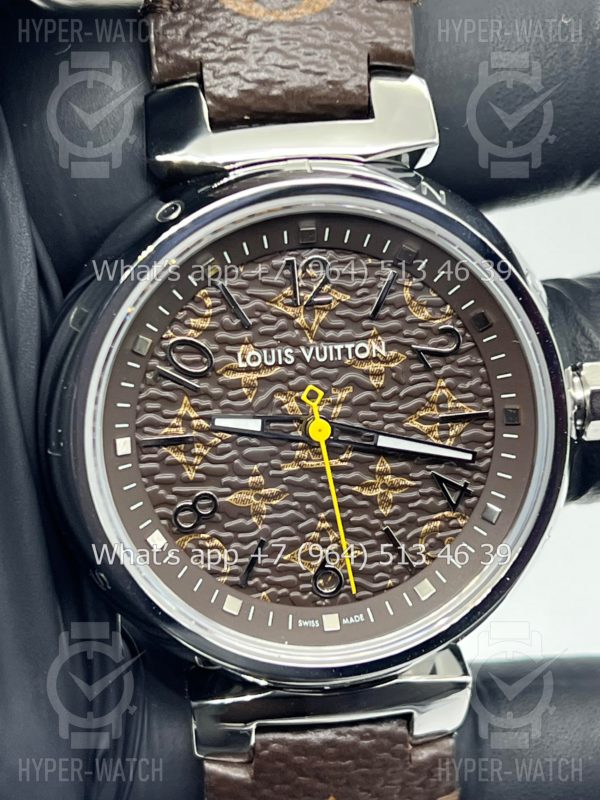 Товар Louis Vuitton Tambour Monogram 34mm QBBB96 Фото 6 - Louis Vuitton Tambour Monogram 34mm QBBB96