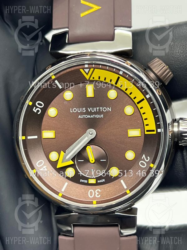 Товар Louis Vuitton Tambour Diver 44mm Brown Фото 5 - Louis Vuitton Tambour Diver 44mm Brown