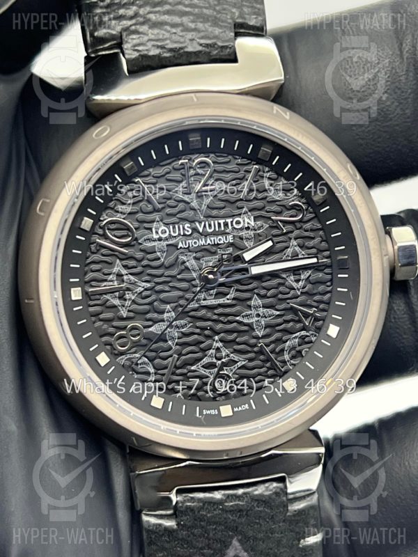 Товар Louis Vuitton Tambour Monogram 34mm QQBB168 Фото 2 - Louis Vuitton Tambour Monogram 34mm QQBB168