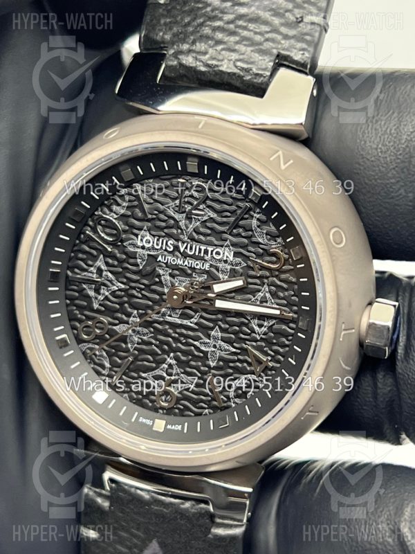 Товар Louis Vuitton Tambour Monogram 34mm QQBB168 Фото 3 - Louis Vuitton Tambour Monogram 34mm QQBB168