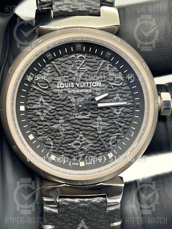 Товар Louis Vuitton Tambour Monogram 34mm QQBB168 Фото 4 - Louis Vuitton Tambour Monogram 34mm QQBB168