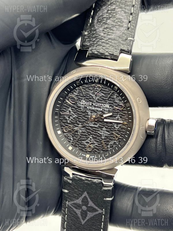 Товар Louis Vuitton Tambour Monogram 34mm QQBB168 Фото 6 - Louis Vuitton Tambour Monogram 34mm QQBB168
