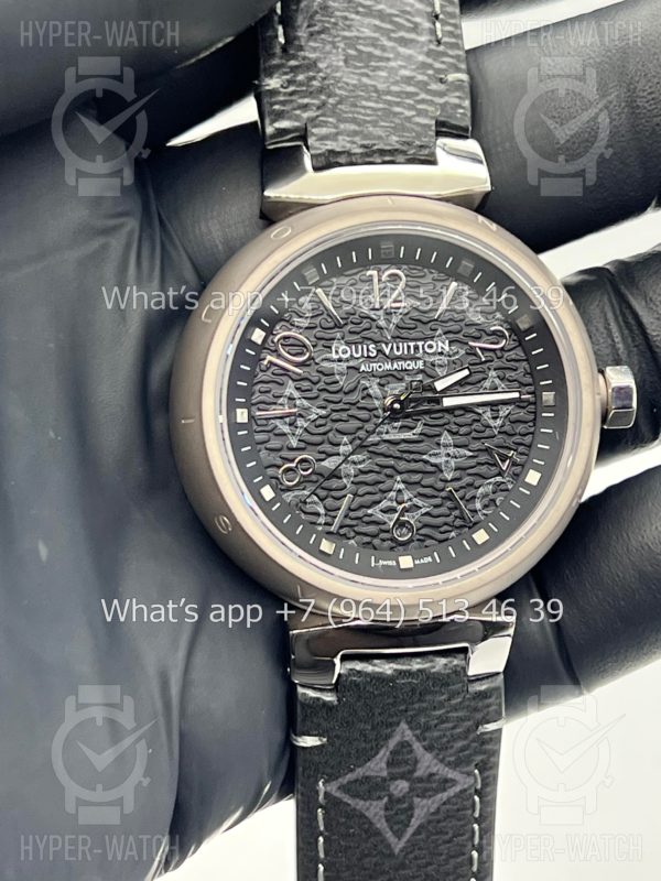 Товар Louis Vuitton Tambour Monogram 34mm QQBB168 Фото 7 - Louis Vuitton Tambour Monogram 34mm QQBB168