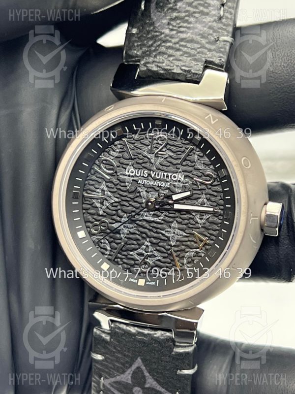 Товар Louis Vuitton Tambour Monogram 34mm QQBB168 Фото 8 - Louis Vuitton Tambour Monogram 34mm QQBB168