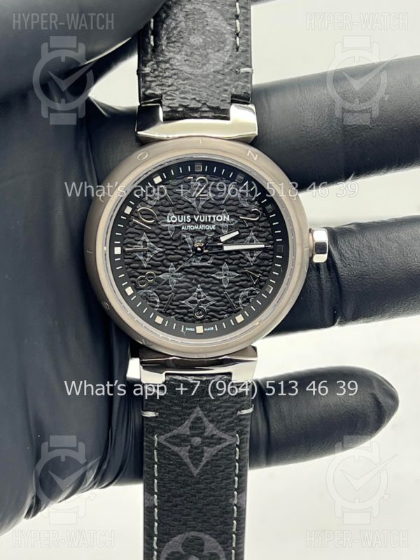 Товар Louis Vuitton Tambour Monogram 34mm QQBB168 Фото 9 - Louis Vuitton Tambour Monogram 34mm QQBB168