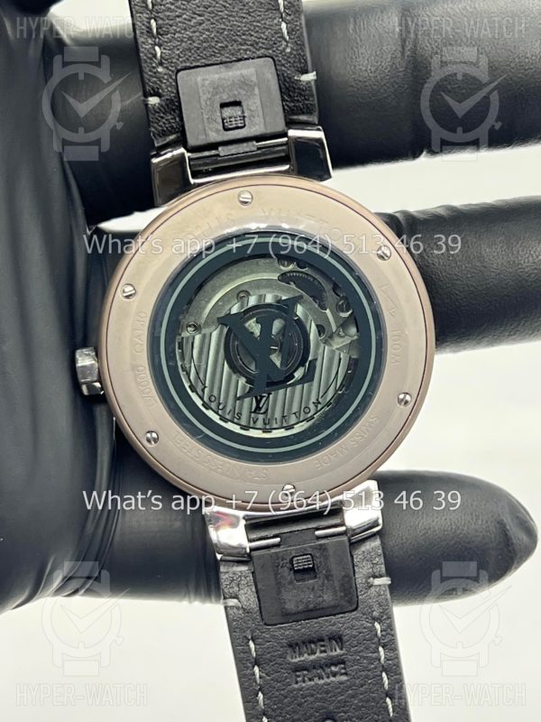 Товар Louis Vuitton Tambour Monogram 34mm QQBB168 Фото 17 - Louis Vuitton Tambour Monogram 34mm QQBB168