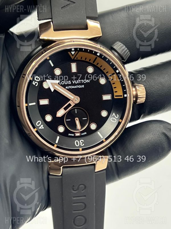 Товар Louis Vuitton Tambour Diver 44mm QA123A Фото 9 - Louis Vuitton Tambour Diver 44mm QA123A