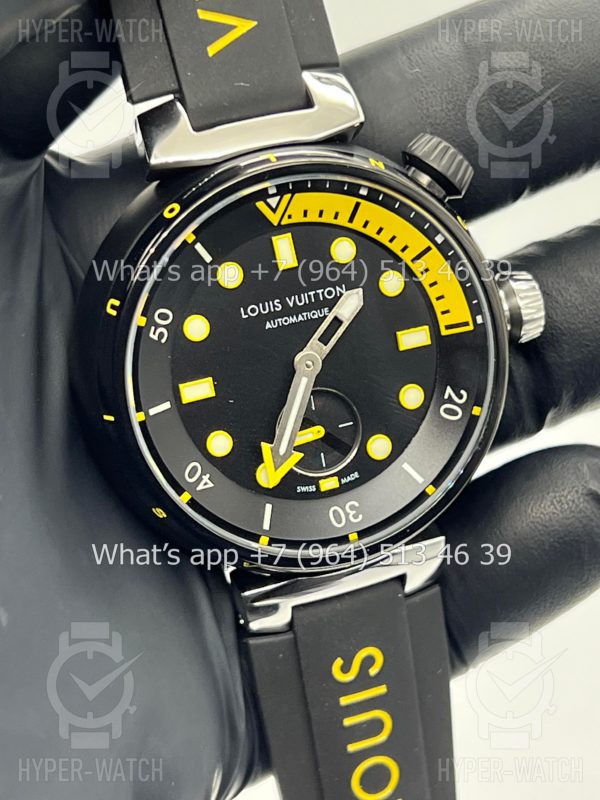 Товар Louis Vuitton Tambour Diver 44mm QA122A Фото 7 - Louis Vuitton Tambour Diver 44mm QA122A