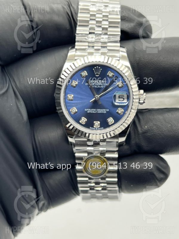 Фото 6 - Rolex Datejust 31mm 178274 Blue Steel