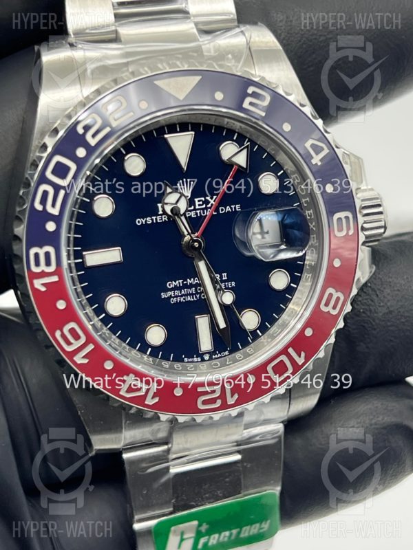 Фото 5 - Rolex GMT Master II 40mm 116719 Pepsi C+ V2