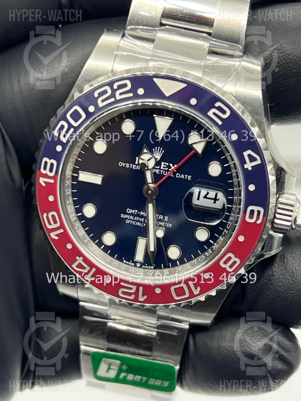 Фото 7 - Rolex GMT Master II 40mm 116719 Pepsi C+ V2