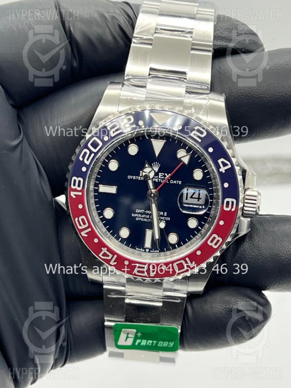 Фото 8 - Rolex GMT Master II 40mm 116719 Pepsi C+ V2