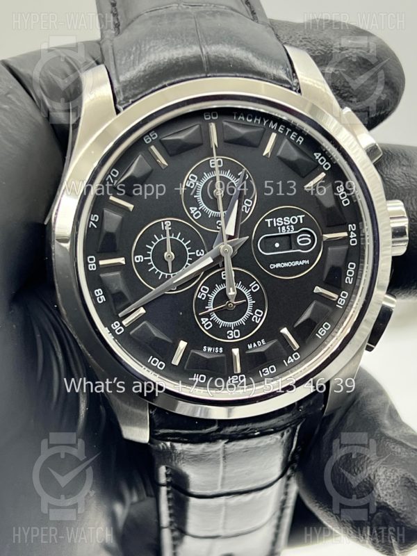 Фото 6 - Tissot Couturier Chronograph 43mm Art 10048