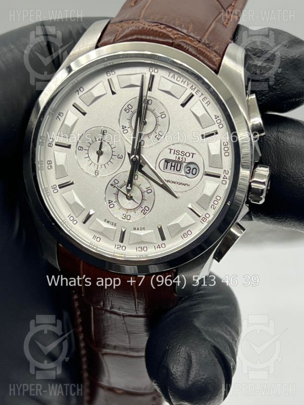 Фото 5 - Tissot Couturier Chronograph 43mm Art 10047