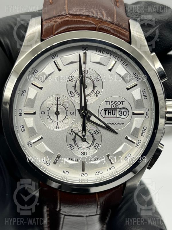 Фото 7 - Tissot Couturier Chronograph 43mm Art 10047