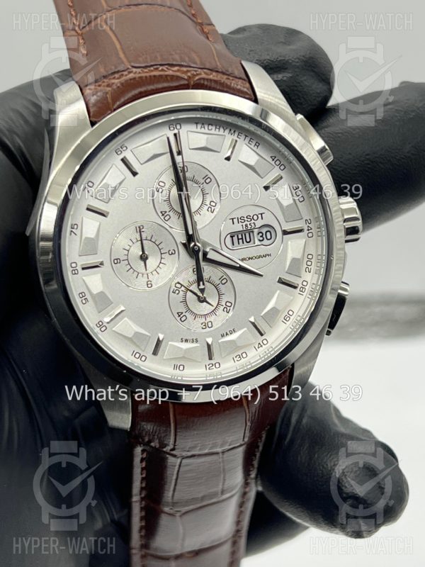 Фото 9 - Tissot Couturier Chronograph 43mm Art 10047