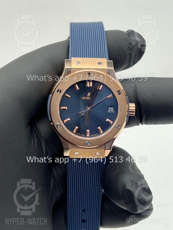 Товар Hublot Classic Fusion 33mm 581.OX.7180.RX Blue Фото 7 - Hublot Classic Fusion 33mm 581.OX.7180.RX Blue