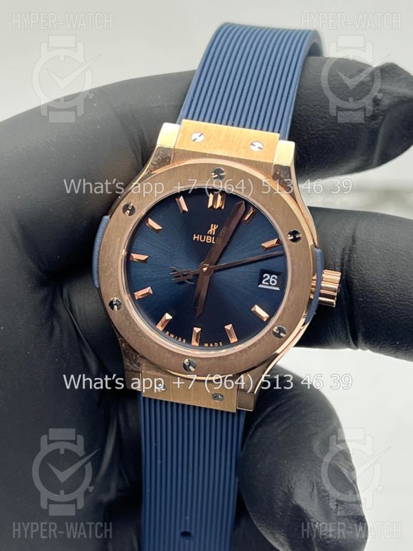 Товар Hublot Classic Fusion 33mm 581.OX.7180.RX Blue Фото 8 - Hublot Classic Fusion 33mm 581.OX.7180.RX Blue