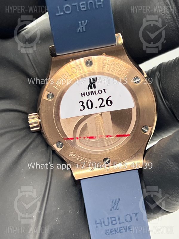 Товар Hublot Classic Fusion 33mm 581.OX.7180.RX Blue Фото 13 - Hublot Classic Fusion 33mm 581.OX.7180.RX Blue