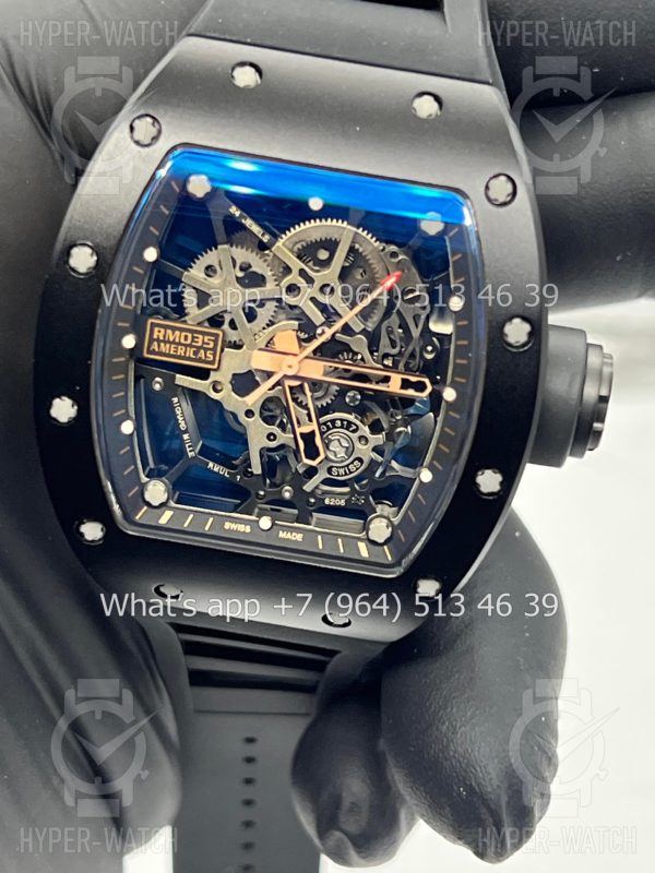 Фото 2 - Richard Mille RM 035 Americas Black Steel Art 10238