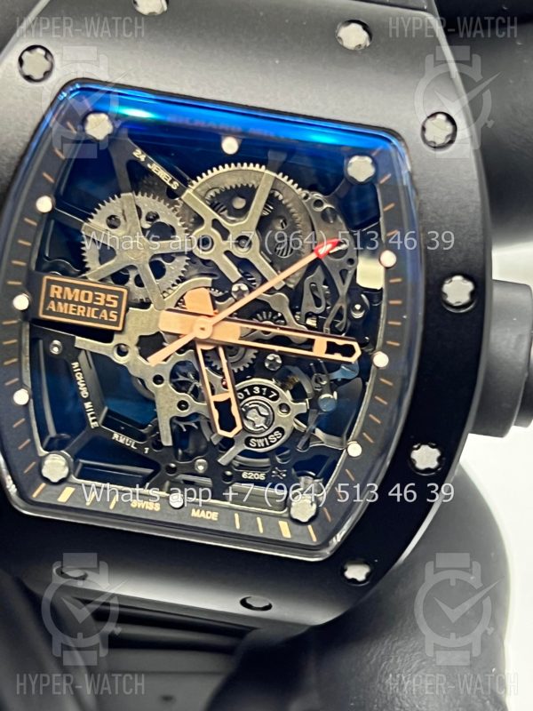 Фото 3 - Richard Mille RM 035 Americas Black Steel Art 10238