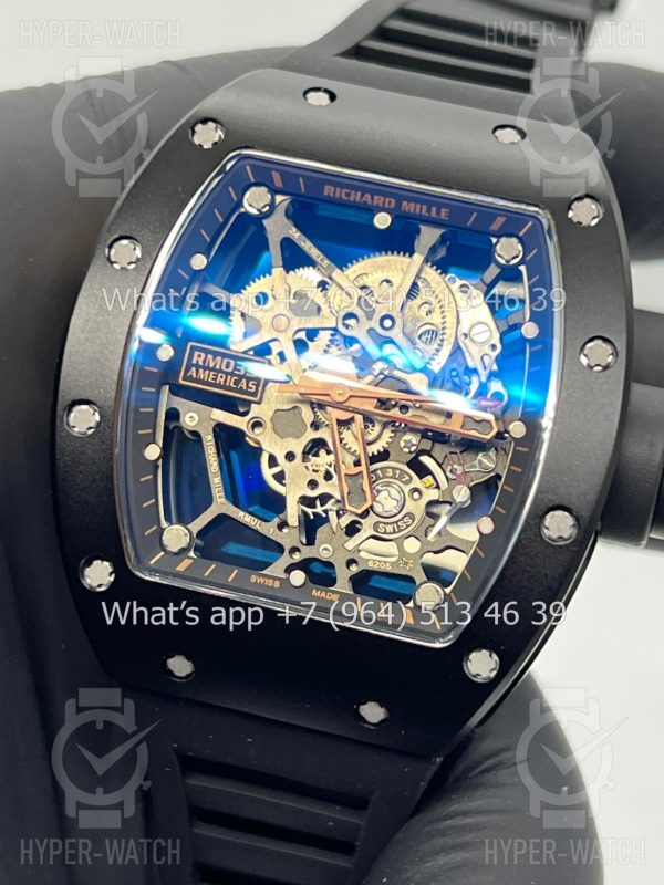 Фото 7 - Richard Mille RM 035 Americas Black Steel Art 10238