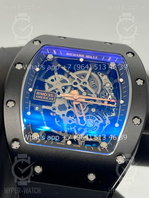 Фото 8 - Richard Mille RM 035 Americas Black Steel Art 10238