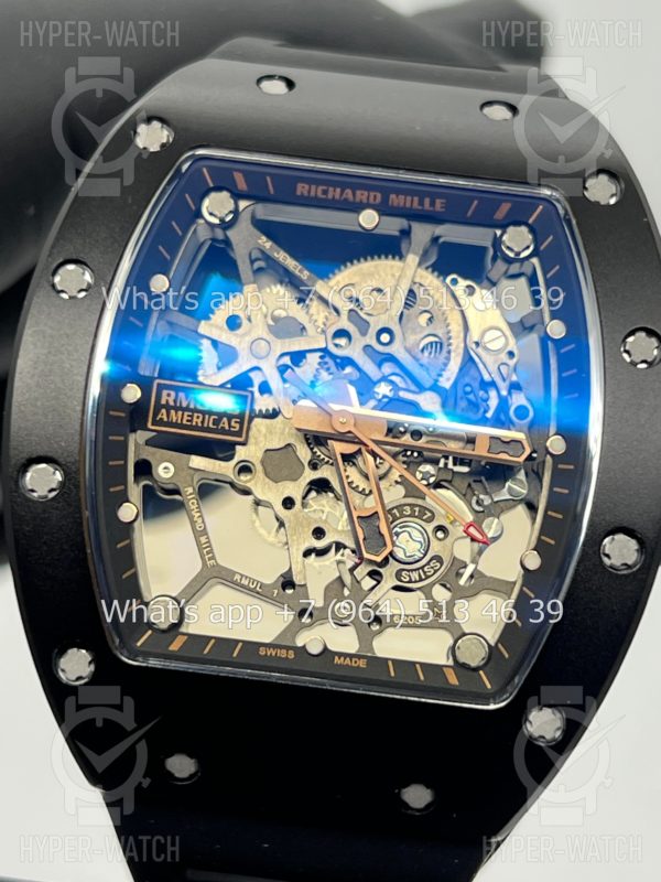Фото 10 - Richard Mille RM 035 Americas Black Steel Art 10238