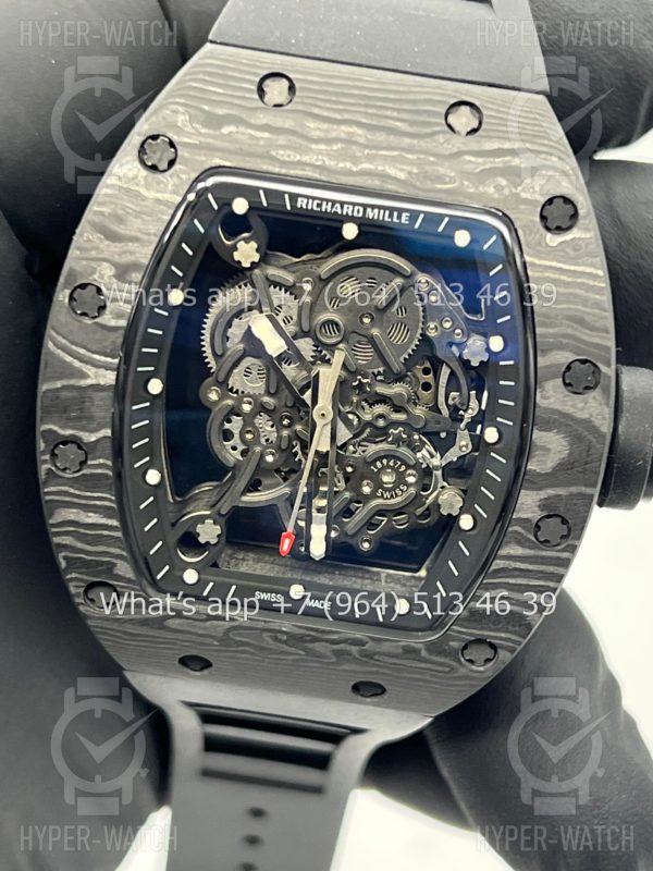 Товар Richard Mille RM 055 Black Carbon Art 10243 Фото 2 - Richard Mille RM 055 Black Carbon Art 10243