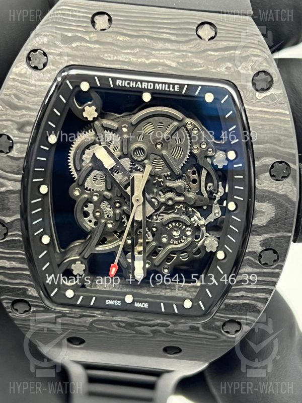 Товар Richard Mille RM 055 Black Carbon Art 10243 Фото 3 - Richard Mille RM 055 Black Carbon Art 10243