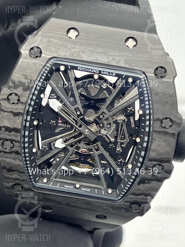 Фото 4 - Richard Mille RM 12-01 Black Carbon