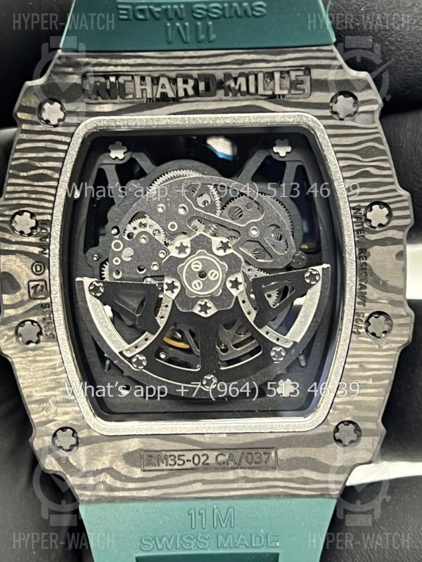 Товар Richard Mille RM 035-02 Rafa Carbon Green Art 10240 Фото 16 - Richard Mille RM 035-02 Rafa Carbon Green Art 10240
