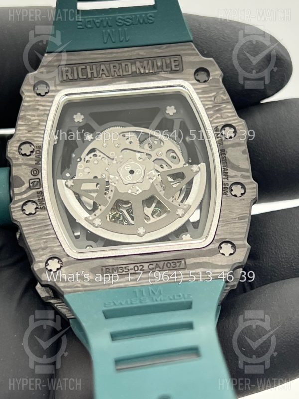Товар Richard Mille RM 035-02 Rafa Carbon Green Art 10240 Фото 18 - Richard Mille RM 035-02 Rafa Carbon Green Art 10240