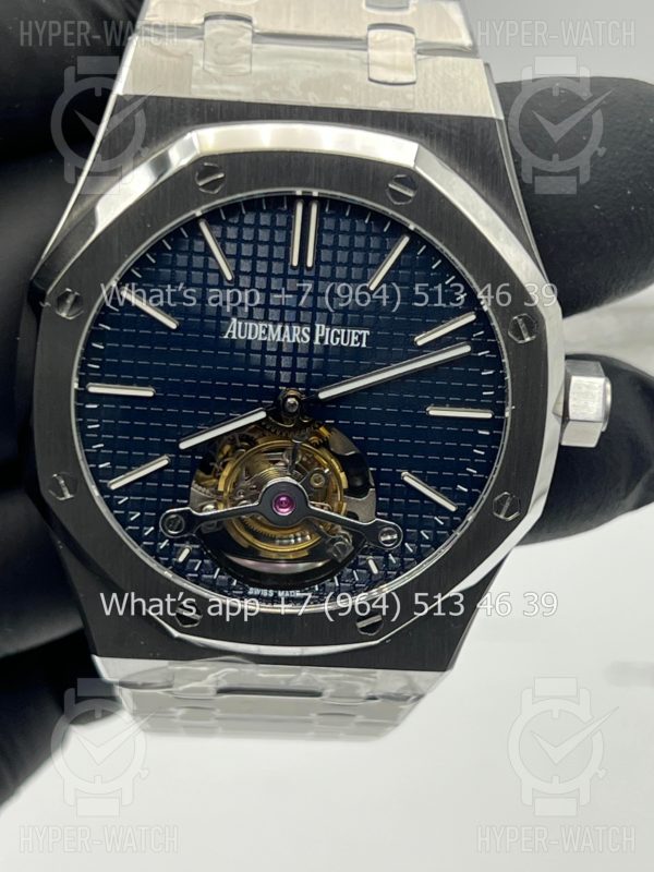 Товар Audemars Piguet Royal Oak Tourbillon 41mm 26510ST.OO.1220ST.01 Steel Blue Фото 9 - Audemars Piguet Royal Oak Tourbillon 41mm 26510ST.OO.1220ST.01 Steel Blue