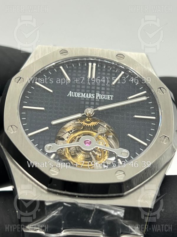 Товар Audemars Piguet Royal Oak Tourbillon 41mm 26510ST.OO.1220ST.01 Steel Blue Фото 11 - Audemars Piguet Royal Oak Tourbillon 41mm 26510ST.OO.1220ST.01 Steel Blue