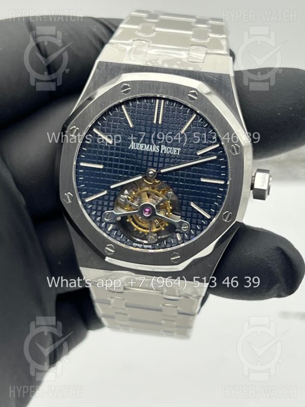 Товар Audemars Piguet Royal Oak Tourbillon 41mm 26510ST.OO.1220ST.01 Steel Blue Фото 13 - Audemars Piguet Royal Oak Tourbillon 41mm 26510ST.OO.1220ST.01 Steel Blue