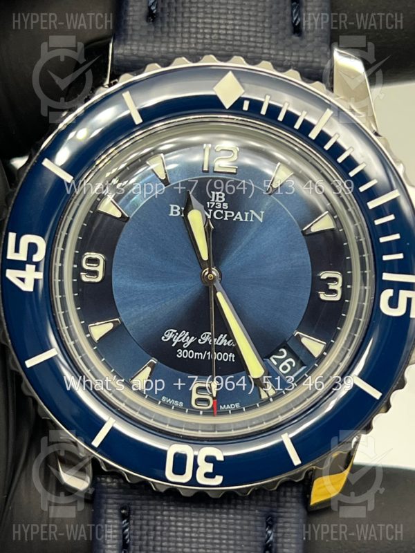 Товар Blancpain Fifty Fathoms 5015-12B40-O52A Фото 9 - Blancpain Fifty Fathoms 5015-12B40-O52A