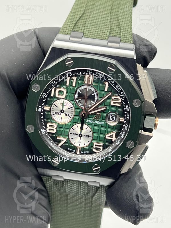 Фото 7 - Audemars Piguet Royal Oak Offshore 44mm 26405CE.OO.A056CA.01 Green