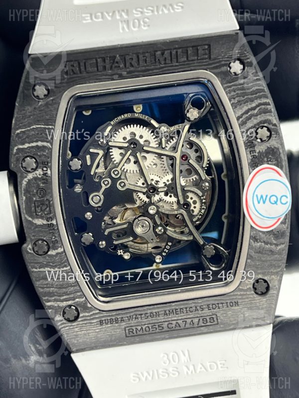Товар Richard Mille RM 055 Carbon Black White Art 10254 Фото 12 - Richard Mille RM 055 Carbon Black White Art 10254