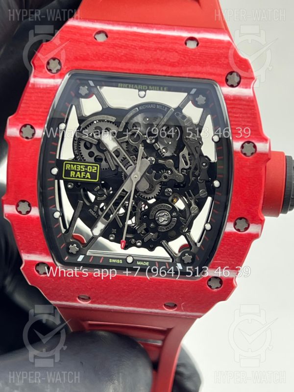 Товар Richard Mille RM 035-02 Rafa Red Carbon Art 10258 Фото 2 - Richard Mille RM 035-02 Rafa Red Carbon Art 10258