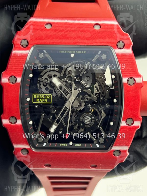 Товар Richard Mille RM 035-02 Rafa Red Carbon Art 10258 Фото 3 - Richard Mille RM 035-02 Rafa Red Carbon Art 10258